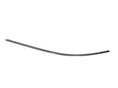 Front door glass trim molding