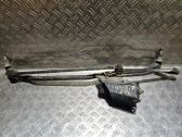 Front wiper linkage and motor