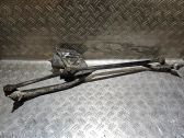 Front wiper linkage and motor