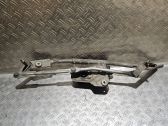 Front wiper linkage and motor
