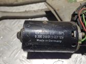 Front wiper linkage and motor