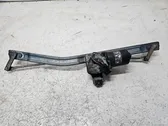 Front wiper linkage and motor