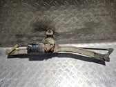 Front wiper linkage and motor