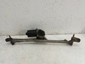 Front wiper linkage and motor