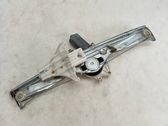 Rear door window regulator with motor