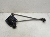 Front wiper linkage and motor