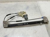 Rear door window regulator with motor