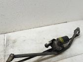 Front wiper linkage and motor
