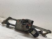 Front wiper linkage and motor