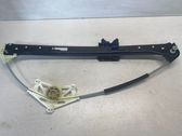 Rear window lifting mechanism without motor