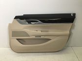Front door card panel trim