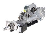 Steering wheel axle set