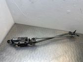 Tringlerie et moteur d'essuie-glace avant