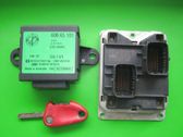 Juego de cerradura y set ECU del motor