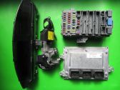 Engine ECU kit and lock set