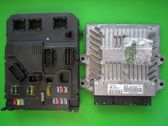 Juego de cerradura y set ECU del motor
