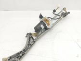 Front wiper linkage and motor