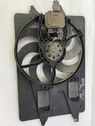 Radiator cooling fan shroud