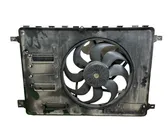 Radiator cooling fan shroud