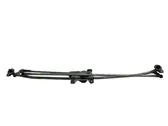 Front wiper linkage and motor