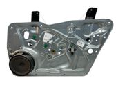 Front window lifting mechanism without motor