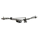 Front wiper linkage and motor
