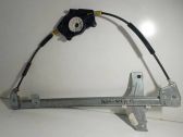 Sliding door window regulator with motor