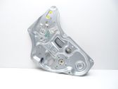 Rear door window regulator with motor