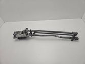 Front wiper linkage and motor