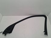 Front door glass trim molding