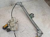 Rear door window regulator with motor