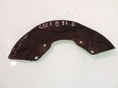 Front brake disc dust cover plate