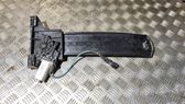 Rear door window regulator with motor