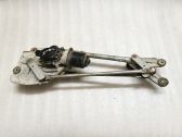 Front wiper linkage and motor