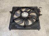 Radiator cooling fan shroud