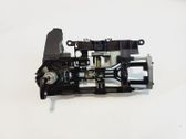 Front door lock (next to the handle)