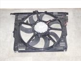Radiator cooling fan shroud