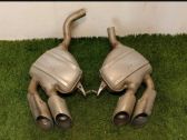 Rear muffler/silencer tail pipe