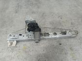 Rear door window regulator with motor