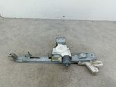 Rear door window regulator with motor