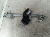 Rear door window regulator with motor