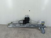 Front door window regulator with motor