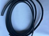 Rubber seal tailgate window/glass