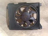 Radiator cooling fan shroud