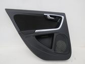 Rear door card panel trim