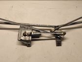 Front wiper linkage and motor