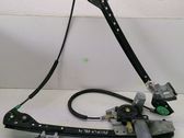 Front door window regulator with motor