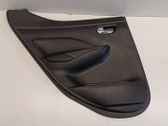 Rear door card panel trim