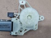 Rear door window regulator with motor