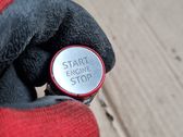Engine start stop button switch